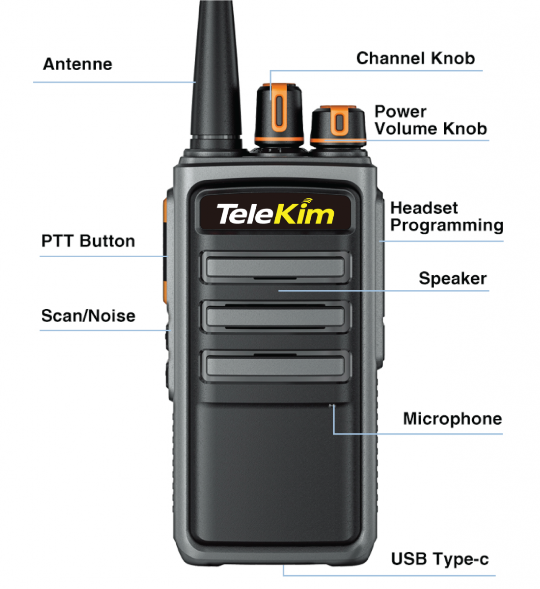 Bộ đàm TeleKim K5S